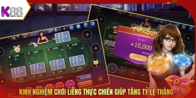 Kinh nghiệm chơi Liêng thực chiến giúp tăng tỷ lệ thắng