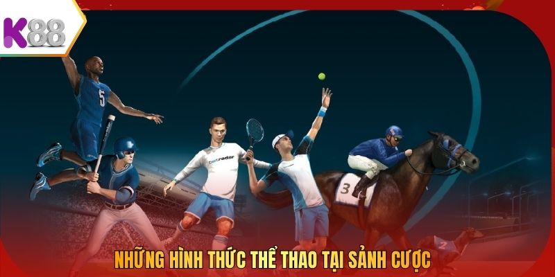 Những hình thức thể thao tại sảnh cược