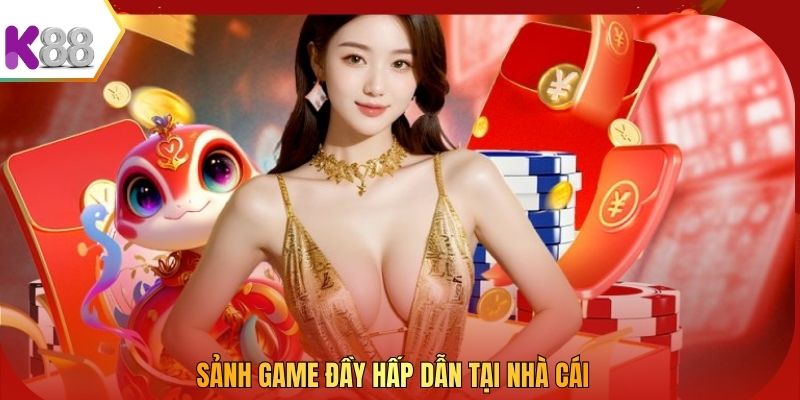 Sảnh game đầy hấp dẫn tại nhà cái